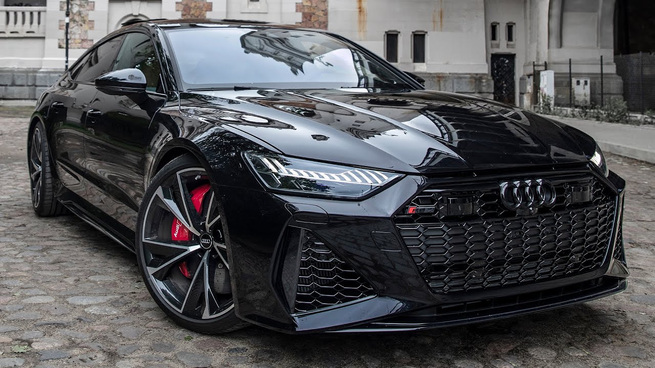 WOW! 2021 AUDI RS7 SPORTBACK - MURDERED OUT V8TT BEAST - BEST LOOKING AUDI EVER? IN DETAIL